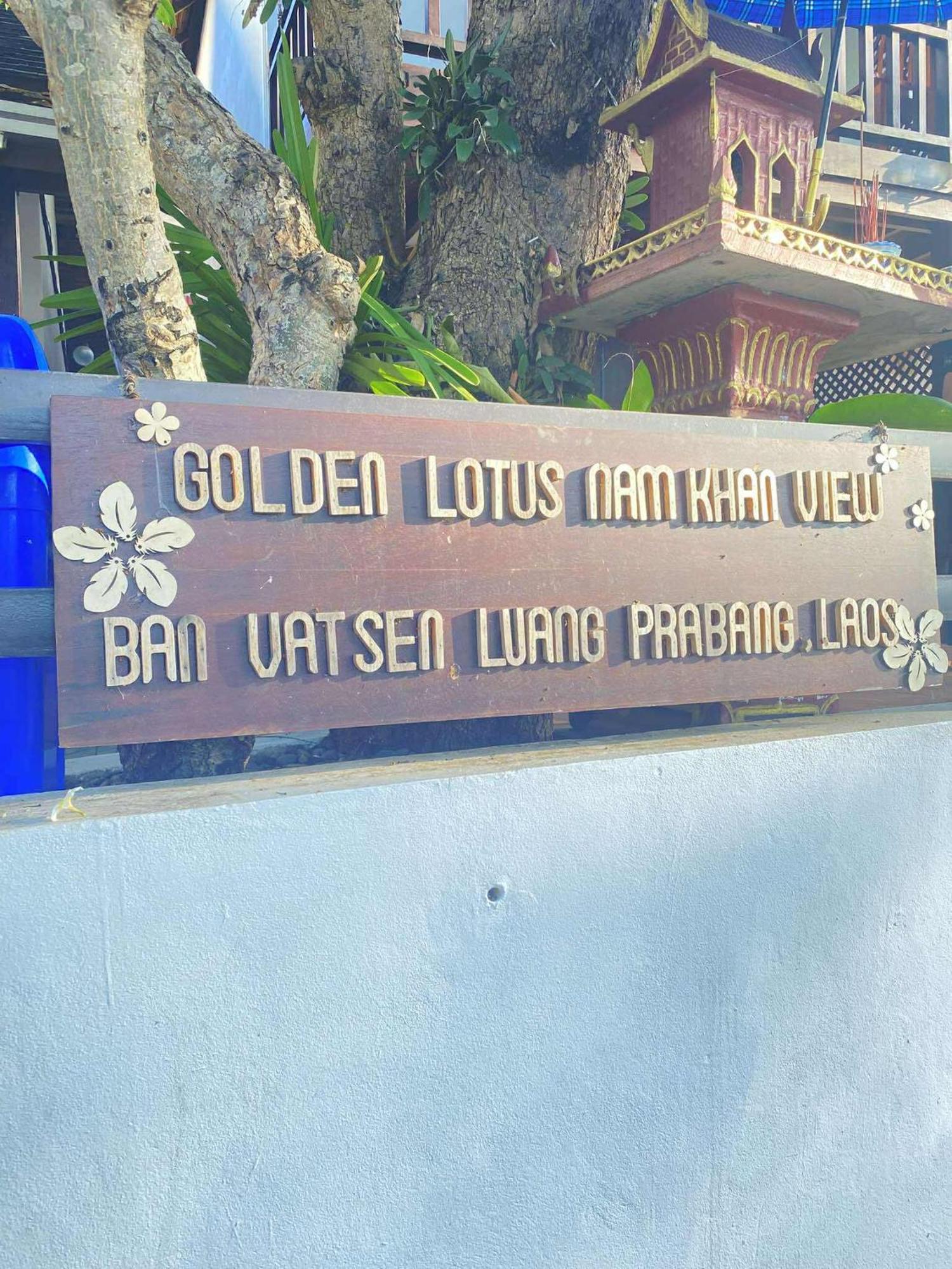 Golden Lotus Namkhan View Luang Prabang Dış mekan fotoğraf