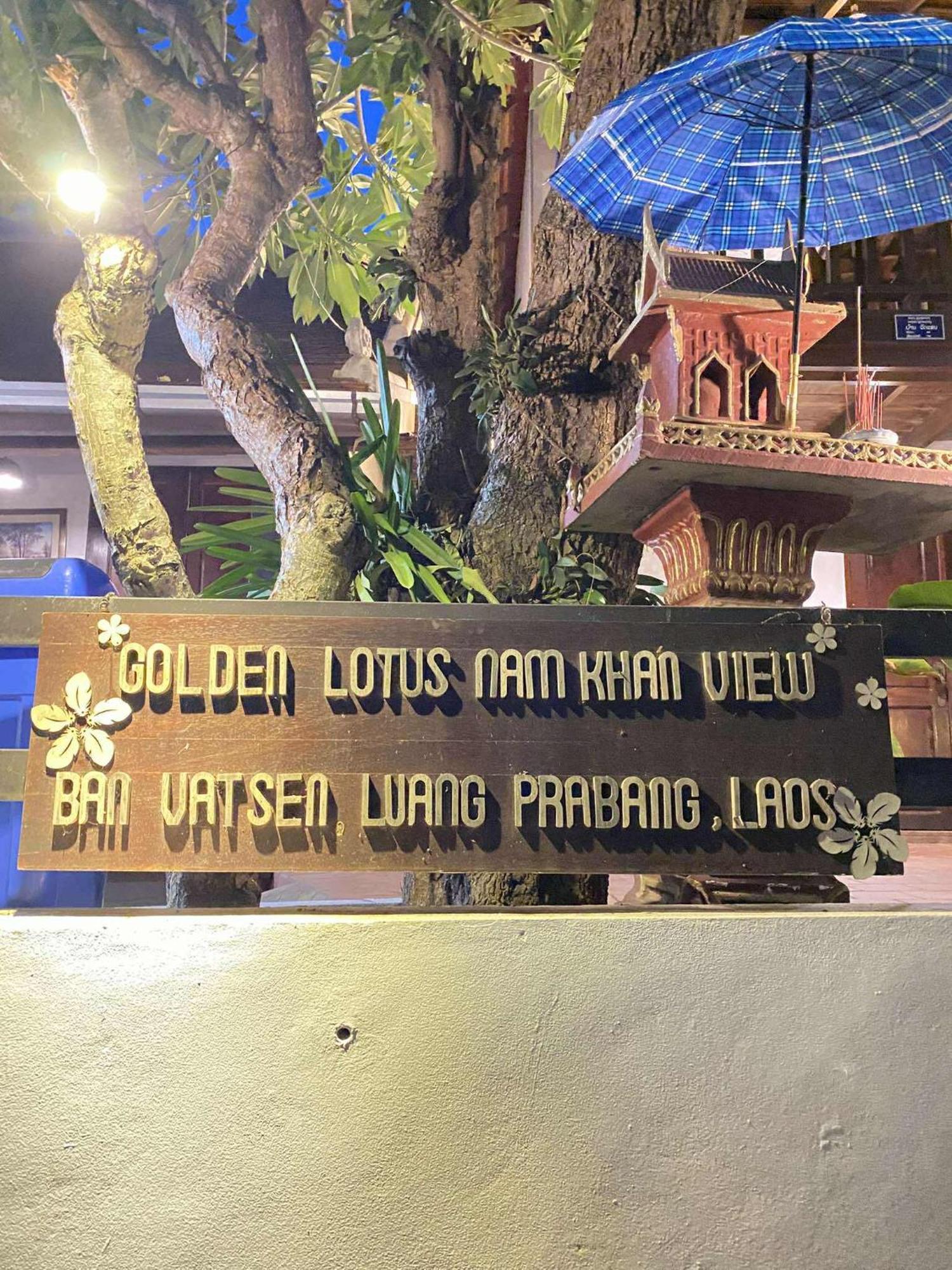 Golden Lotus Namkhan View Luang Prabang Dış mekan fotoğraf
